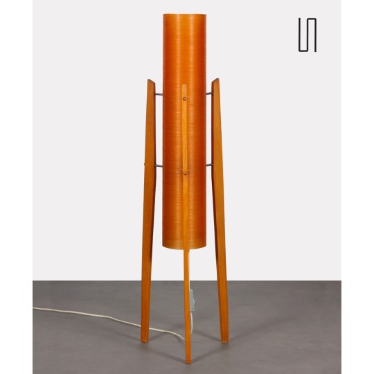 Fiberglass floor lamp produced by Novoplast, 1970s - Eastern Europe design