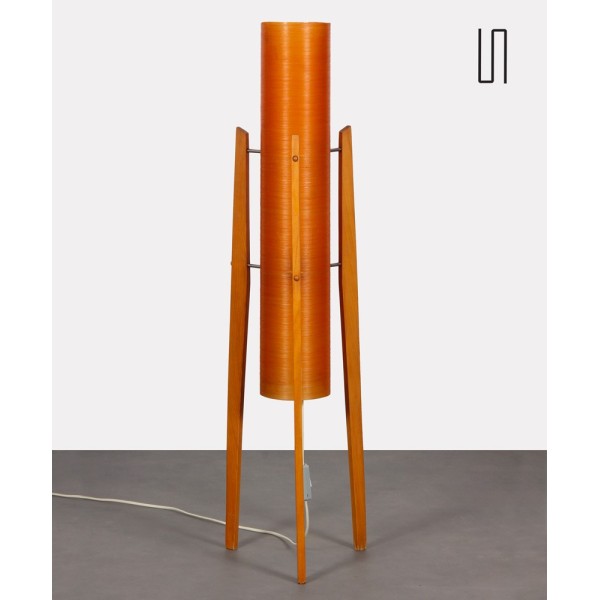 Fiberglass floor lamp produced by Novoplast, 1970s - Eastern Europe design