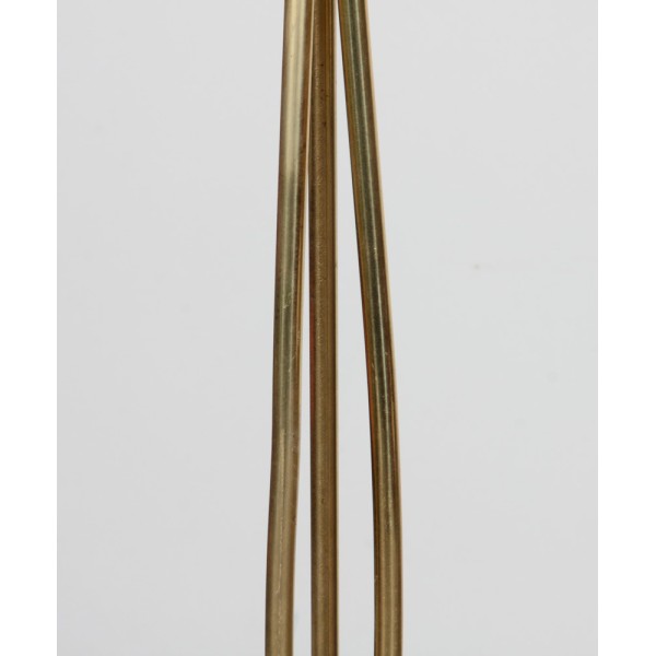 Lampadaire vintage en métal, fabrication tchèque, 1960 - Design d'Europe de l'Est