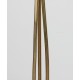 Vintage metal floor lamp, Czech manufacture, 1960s - Eastern Europe design