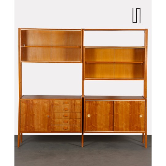 Vintage wall unit by Frantisek Jirak for Tatra Nabytok, 1960s - Eastern Europe design