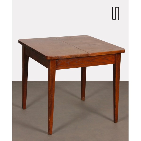 Table de repas vintage, fabrication tchèque, 1960 - Design d'Europe de l'Est