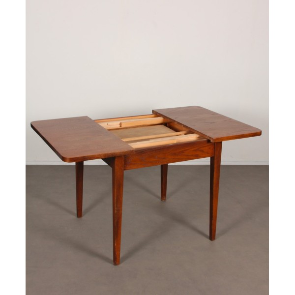 Table de repas vintage, fabrication tchèque, 1960 - Design d'Europe de l'Est