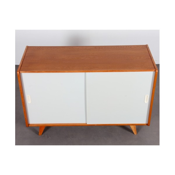 Vintage oak chest by Jiri Jiroutek, model U-452, 1960s - Eastern Europe design