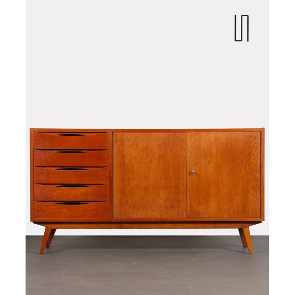 Vintage wooden sideboard from the 1960s - Eastern Europe design