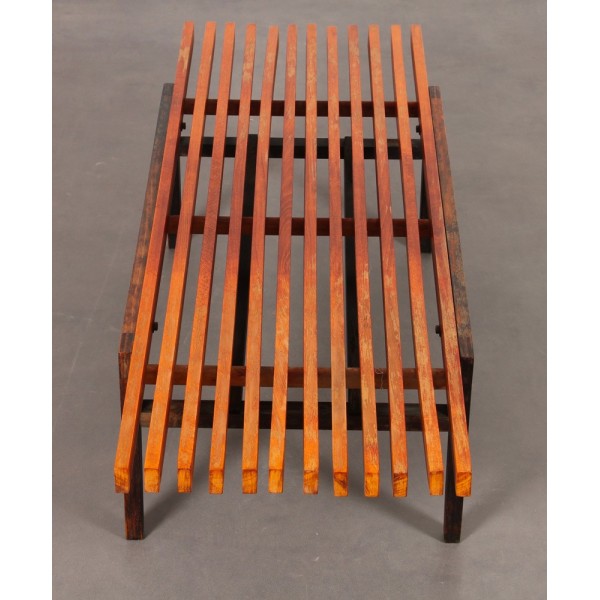 Table basse à lattes d'Europe de l'Est, František Mezulanik - Design d'Europe de l'Est