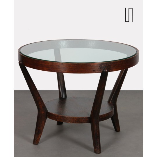 Table basse par Kropacek et Kozelka pour Interier Praha, 1944 - Design d'Europe de l'Est