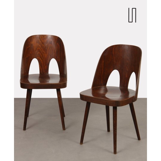 Paire de chaises par Oswald Haerdtl pour Ton, 1960 - Design d'Europe de l'Est