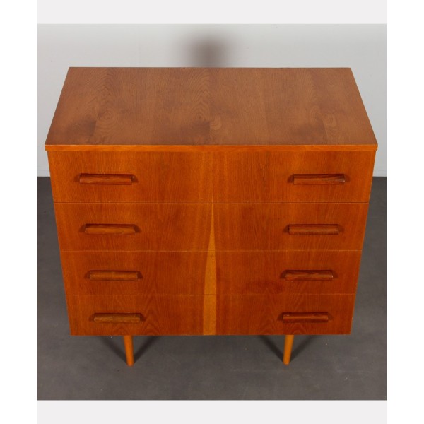 Large oak storage unit made by UP Zavody in the 1960s - Eastern Europe design