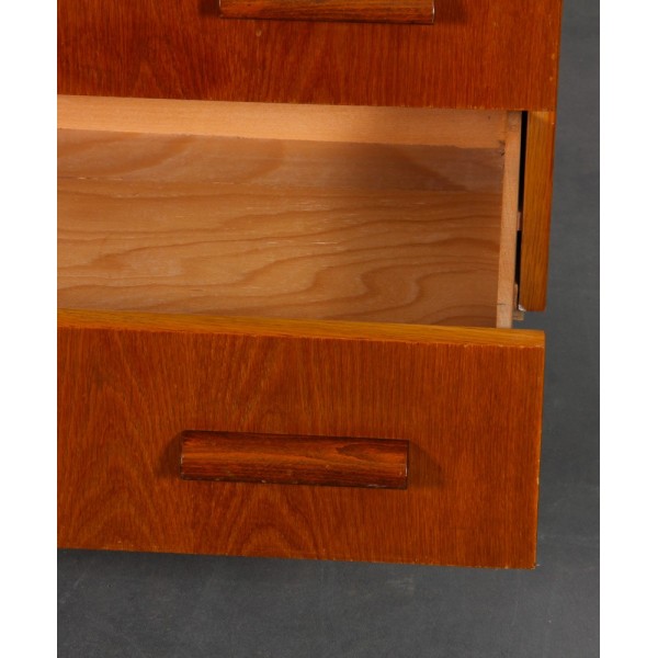 Large oak storage unit made by UP Zavody in the 1960s - Eastern Europe design