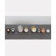 8 miniature ceramics, Thell, Palm, Andersson, Stalhane, 1960-70