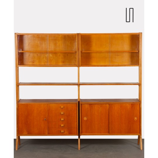 Vintage wall unit by Frantisek Jirak for Tatra Nabytok, 1960s - Eastern Europe design