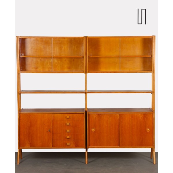 Vintage wall unit by Frantisek Jirak for Tatra Nabytok, 1960s - Eastern Europe design