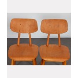 Suite of 4 chairs produced by Ton, 1960