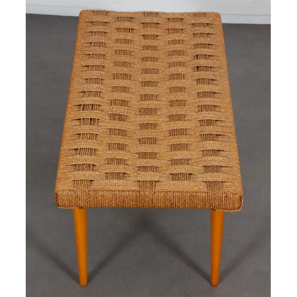 Banc vintage en corde des années 1960 - 