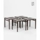 Set of 4 Synthèse 2 stools by Christian Duc, 1987 - 