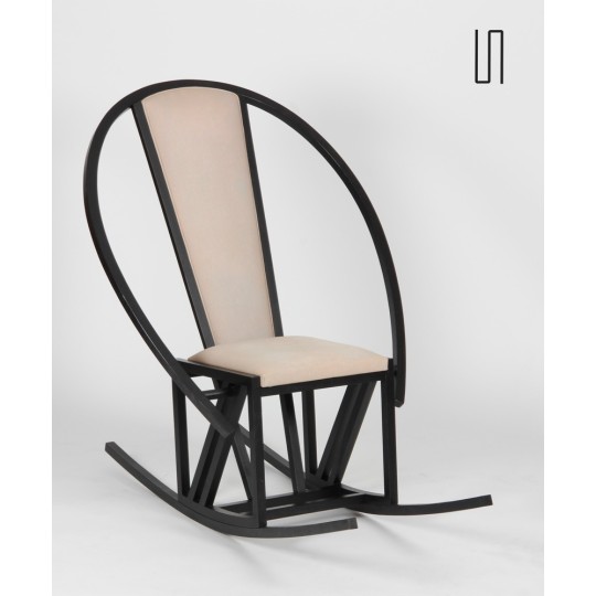 Rocking-chair Contraste designed by Pascal Mourgue, 1982 - 
