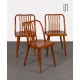 Ensemble de 3 chaises vintage par Antonin Suman pour Ton, 1960 - Design d'Europe de l'Est