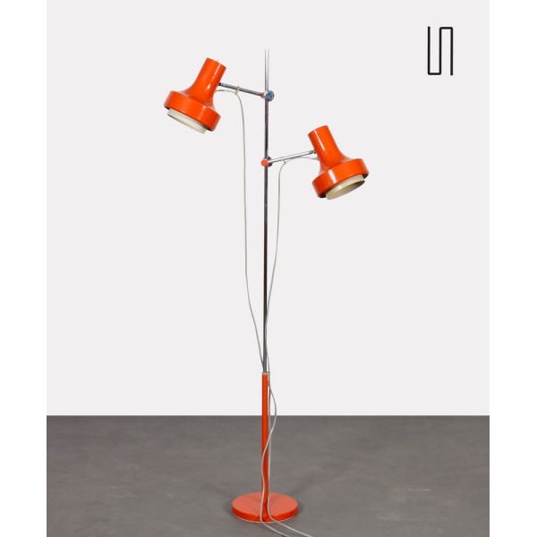 Vintage floor lamp by Josef Hurka for Napako, 1970s - Eastern Europe design