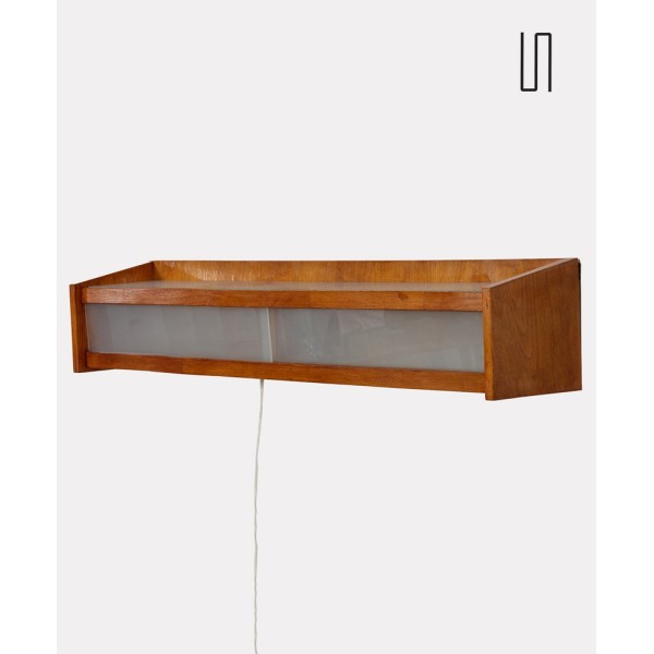 Vintage light shelf, Czech design from the 1960s - Eastern Europe design