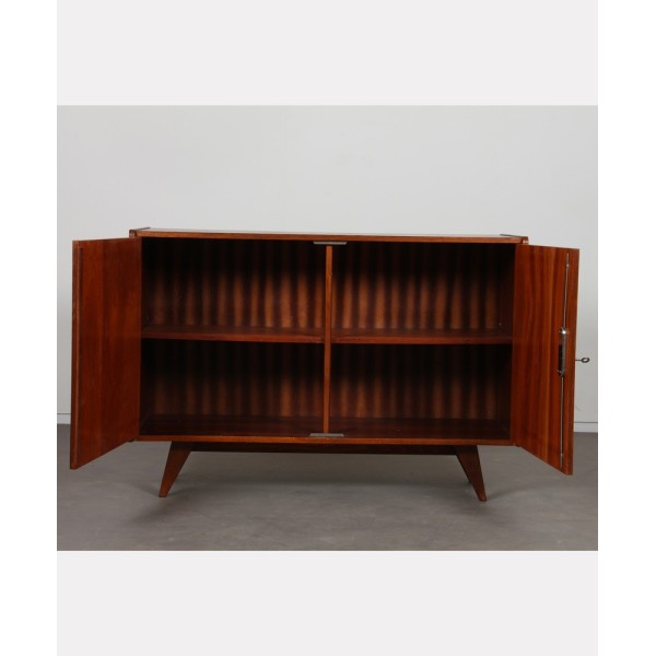 Dark oak chest by Jiri Jiroutek, model U-450 from the 1960s - Eastern Europe design