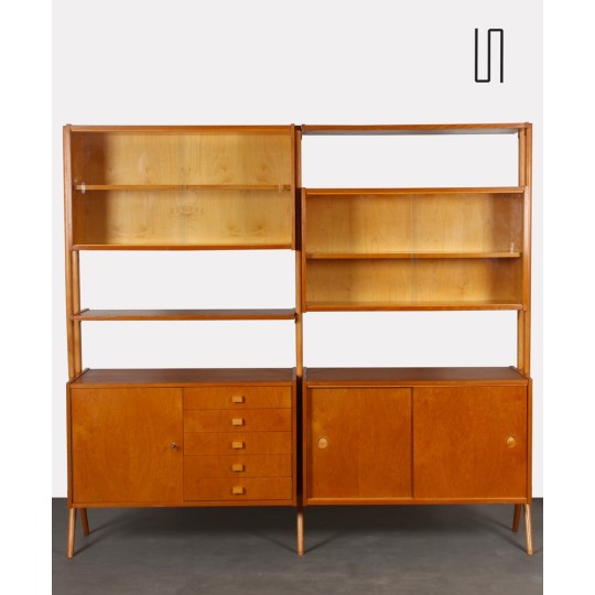 Vintage wall unit by Frantisek Jirak for Tatra Nabytok, 1960s - Eastern Europe design