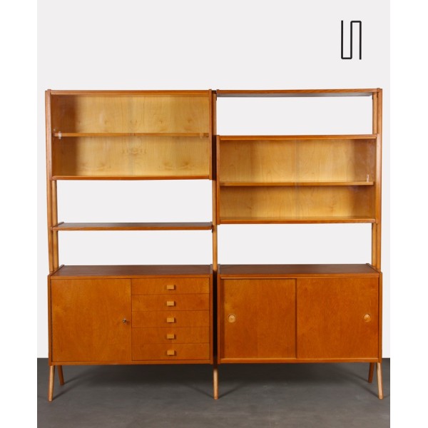 Vintage wall unit by Frantisek Jirak for Tatra Nabytok, 1960s - Eastern Europe design