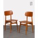 Paire de chaises en bois produite par Ton, 1960 - Design d'Europe de l'Est