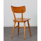 Set of 17 wooden chairs produced by Ton, 1960s