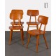 Suite of 4 chairs produced by Ton, 1960 - Eastern Europe design