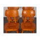 Suite of 4 chairs produced by Ton, 1960 - Eastern Europe design