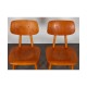 Suite of 4 chairs produced by Ton, 1960 - Eastern Europe design