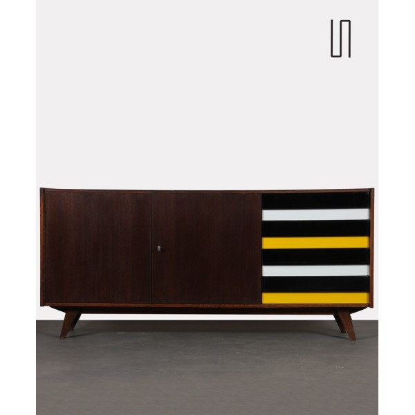 Sideboard by Jiroutek for Interier Praha, model U-460, 1960s - 