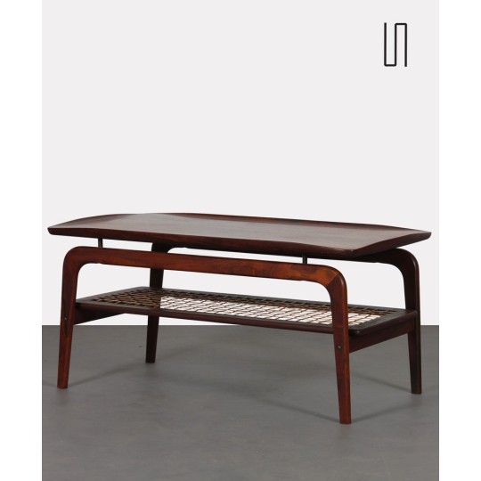 Table basse scandinave en palissandre par Arne Hovmand Olsen, 1960 - Design Scandinave