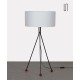 Large metal table lamp from the 1970s - 