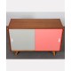 Commode rose et blanche par Jiri Jiroutek, modèle U-452 vers 1960 - Design d'Europe de l'Est