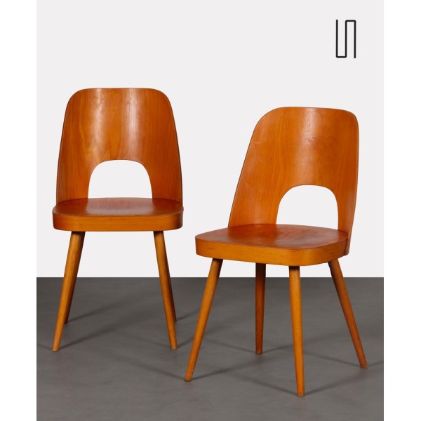 Paire de chaises par Oswald Haerdtl pour Ton, 1960 - Design d'Europe de l'Est
