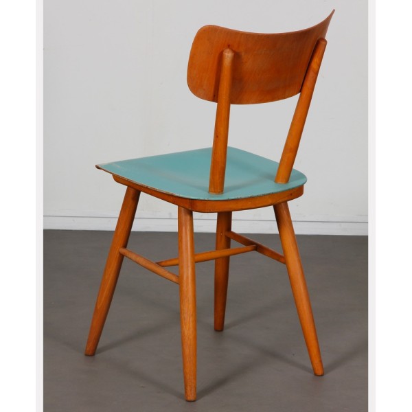 Suite de 4 chaises vintage éditées par Ton, 1960 - Design d'Europe de l'Est