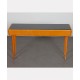 Vintage wood and opaline low console, 1960s - Eastern Europe design