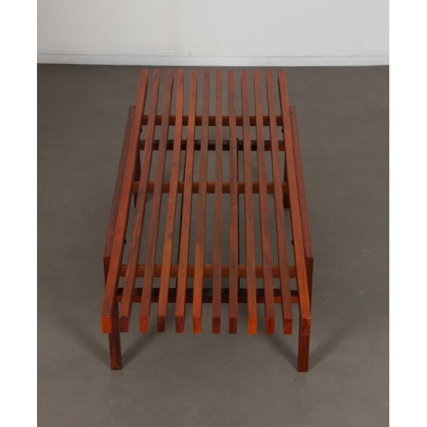 Slatted coffee table by František Mezulanik from the 1960s - Eastern Europe design