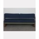 Vintage wooden and chromed metal sofa, czech design, 1940s - Eastern Europe design