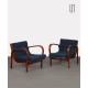 Pair of vintage armchairs by Kropacek and Kozelka, 1944 - Eastern Europe design