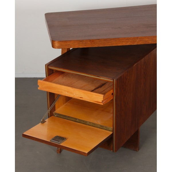 Ash desk edited by Drevotex OPMP, 1970s - Eastern Europe design