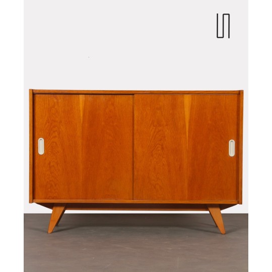 Oak chest, model U-452, by Jiri Jiroutek for Interier Praha, 1960s - 