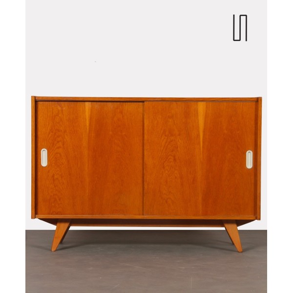 Oak chest, model U-452, by Jiri Jiroutek for Interier Praha, 1960s - 