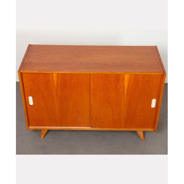 Oak chest, model U-452, by Jiri Jiroutek for Interier Praha, 1960s - 