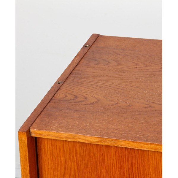 Oak chest, model U-452, by Jiri Jiroutek for Interier Praha, 1960s - 