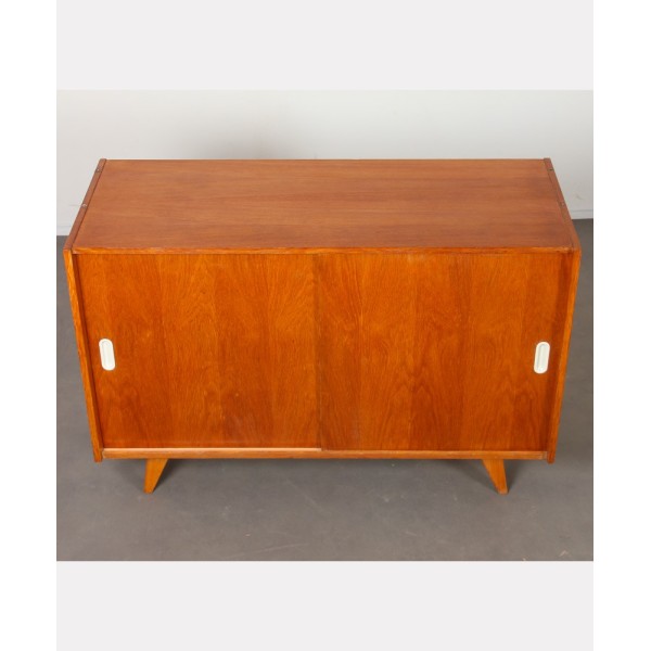 Oak chest, model U-452, by Jiri Jiroutek for Interier Praha, 1960s - 