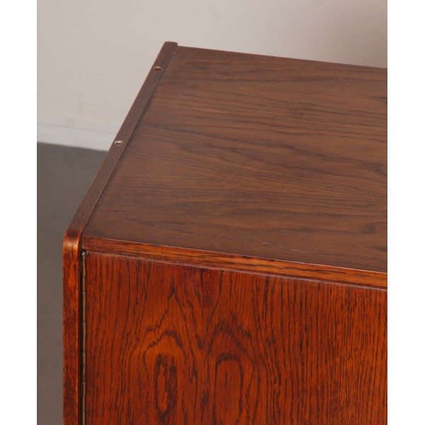 Dark oak chest by Jiri Jiroutek, model U-450 from the 1960s - Eastern Europe design