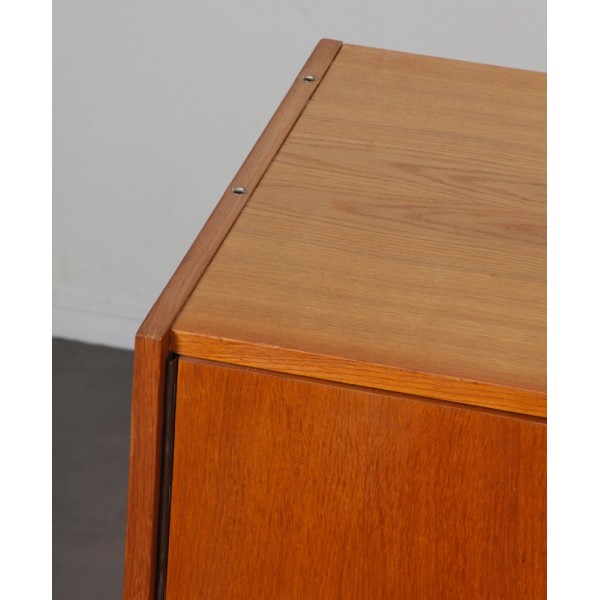 Vintage oak storage unit by Jiri Jiroutek, model U-458, 1960s - Eastern Europe design